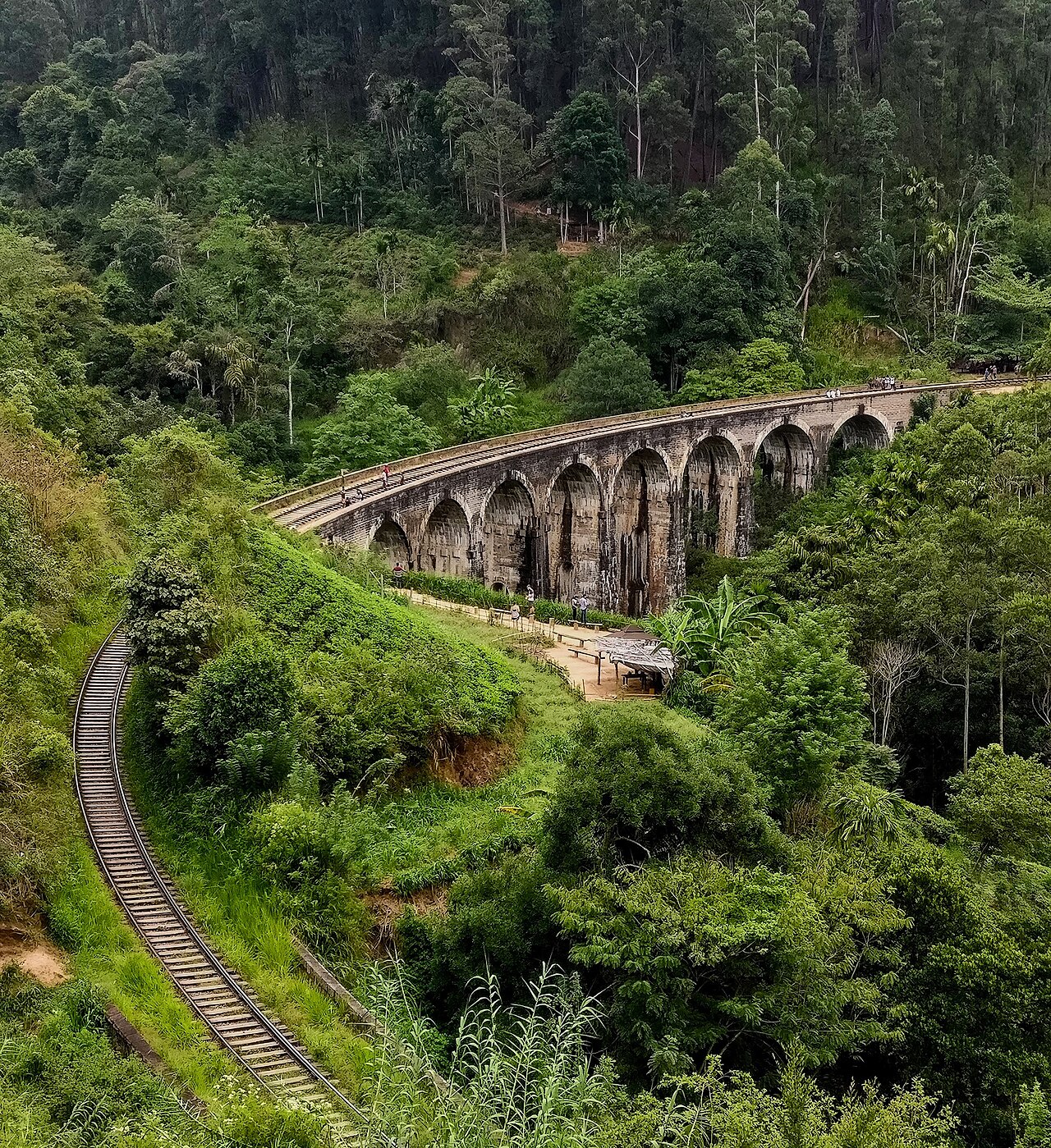 Nine Arch Bridge in Ella, Sri Lanka