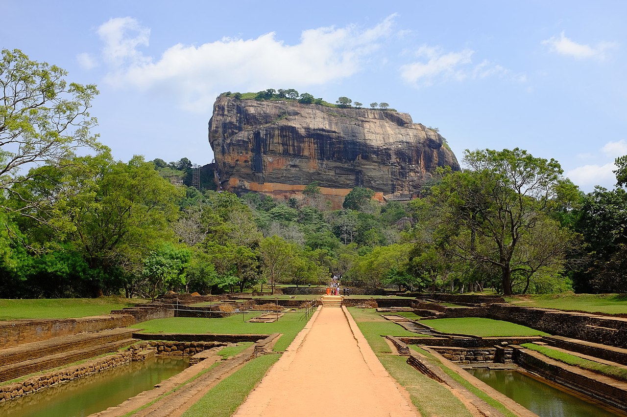 Sigiriya Lion Rock Fortress in Sri Lanka